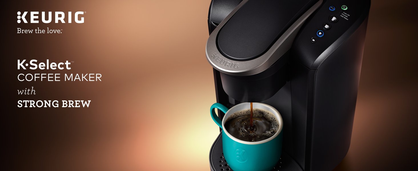 Amazon.com: Keurig K-Select Coffee Maker, Single Serve K-Cup Pod